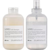 Shampoo Elastizante 250ml + Revitalizer Davines Love Curl